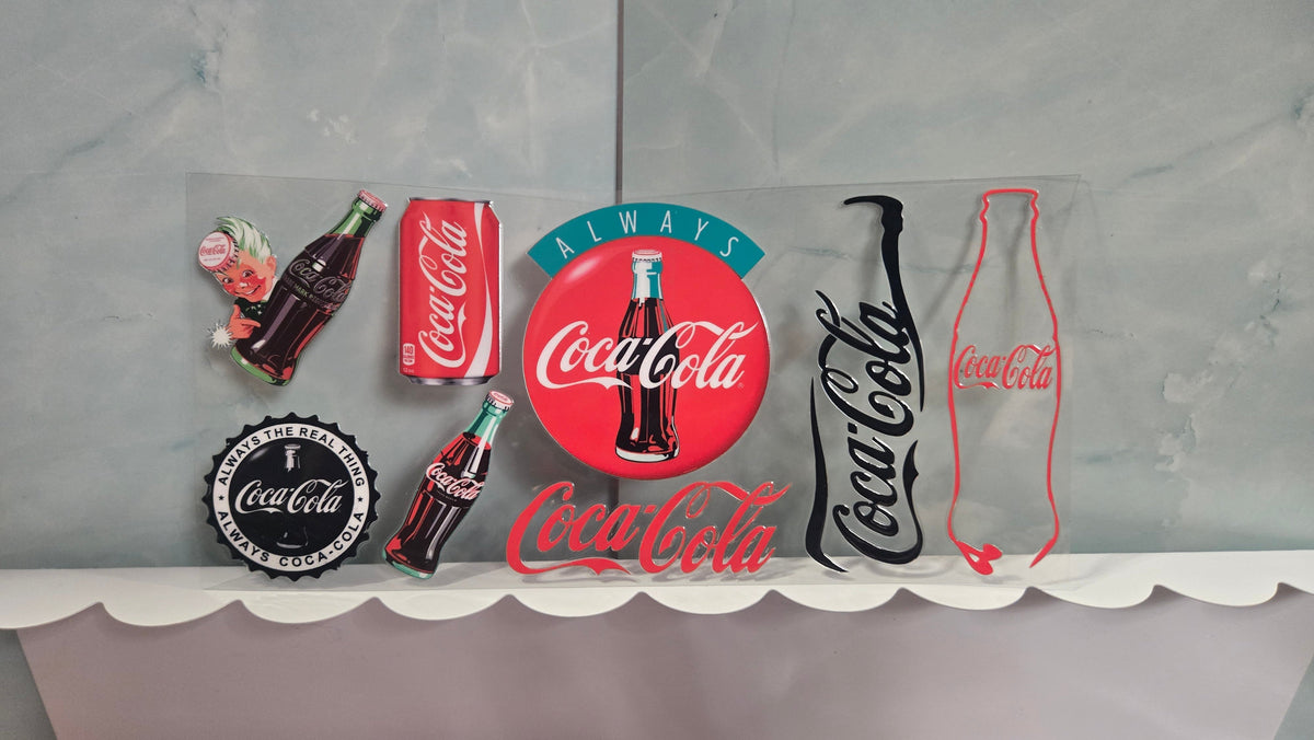 Old Fashioned Coca-Cola Decal