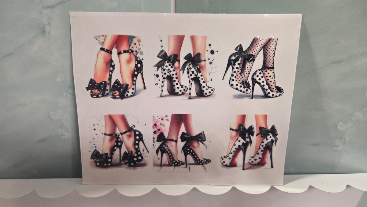 High Heels Decal 2